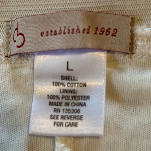 Beautiful white crochet DB Established 1962 skirt size large - Picture 5 of 7